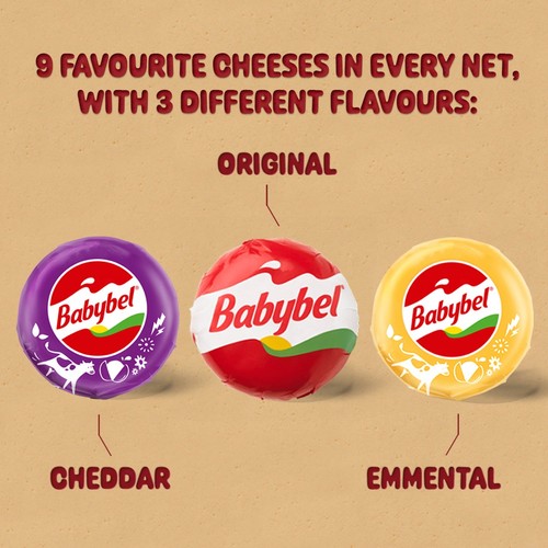 Mini Babybel Mix Pack Cheese Snacks 9 x 20g