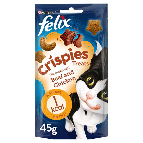 Felix Crispies Cat Treats Beef & Chicken