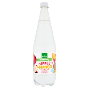 Morrisons Sparkling Apple & Elderflower No Added Sugar Spring Water