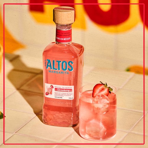 Olmeca Altos Strawberry Margarita 75cl