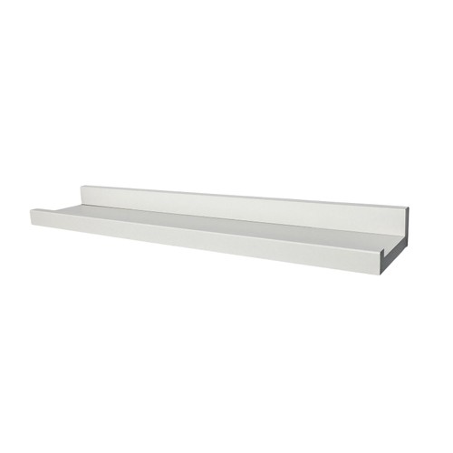 Morrisons 48cm Picture Shelf Black/White