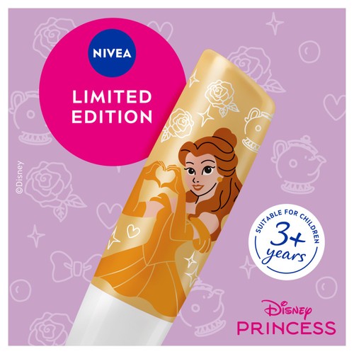 NIVEA Disney Princess Belle Vanilla Cupcake Lip Balm 4.8g