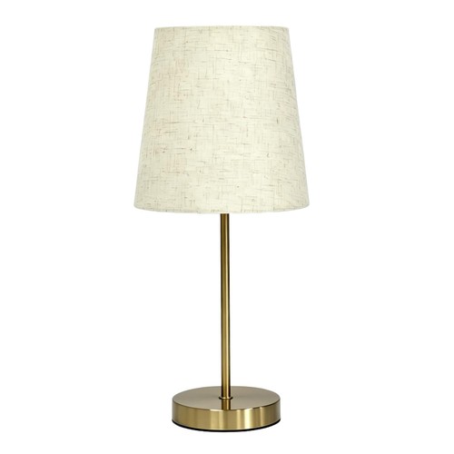 Home Style Stick Table Lamp Natural