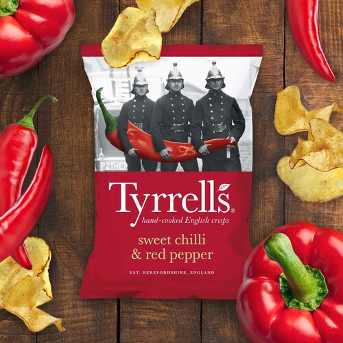 Tyrrells Sweet Chilli & Red Pepper Sharing Crisps 