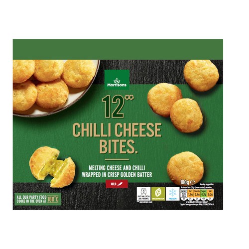 Morrisons 12 Chilli Cheese Bites 180g