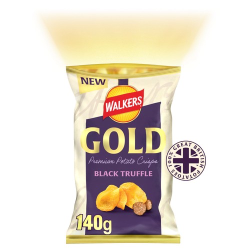 Walkers Gold Black Truffle 140g
