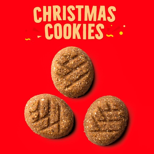 Wagg Treats Christmas Cookies 100g