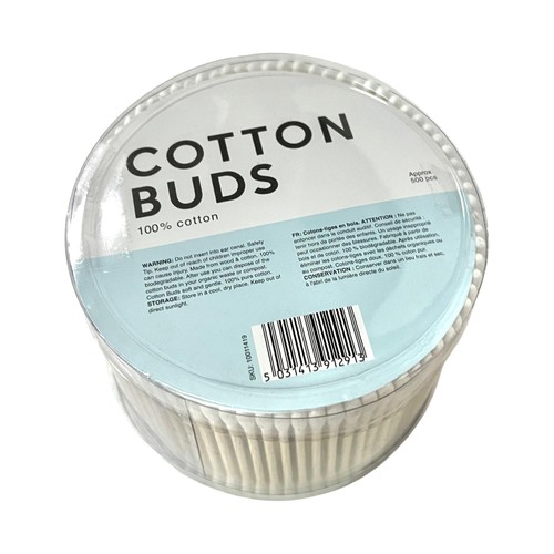 Quest Cotton Buds Wood Stem 
