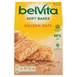 BelVita Breakfast Biscuits Soft Bakes Golden Grain 5 Pack | Morrisons