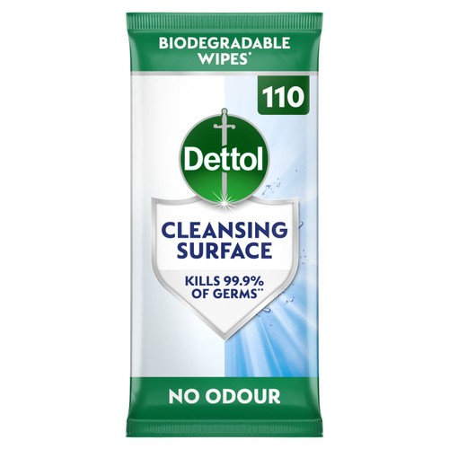 Dettol antibacterial disinfectant multi surface cleaning wipes