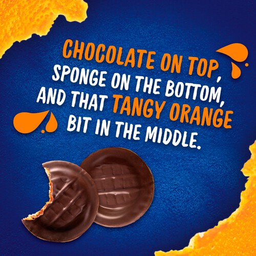 McVitie's Jaffa Cakes Original Handy Packs Biscuits 6 x Packs of 3