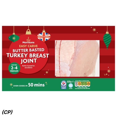 Morrisons Butter Basted Turkey Breast Joint 600g