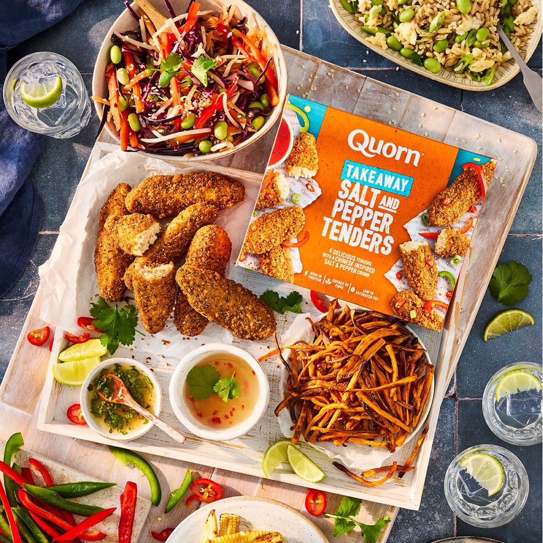 Quorn Takeaway Vegetarian Salt & Pepper Tenders 240g - Morrisons Online ...