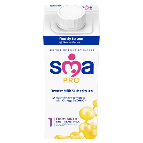 SMA PRO First Baby Milk Liquid Ready To Feed