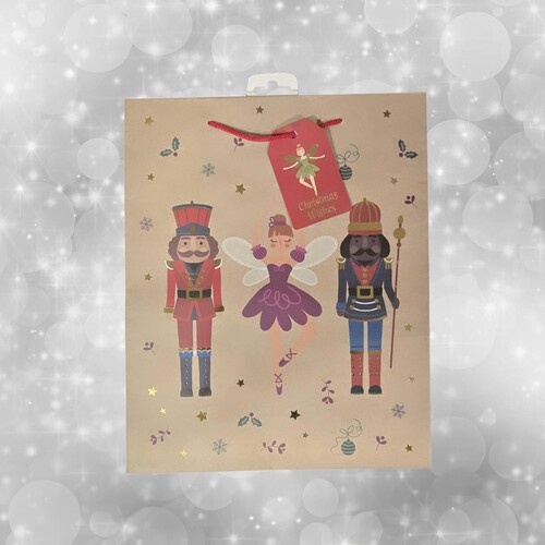 Morrisons Nutcracker Placement Gift Bag Large