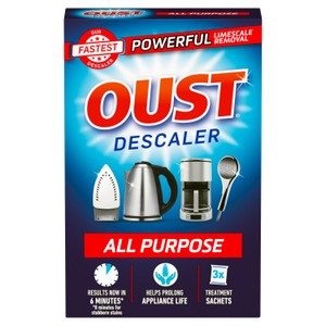 Oust All Purpose  Descaler 3 x 25ml Sachets