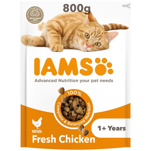 Iams For Vitality Adult 1+ Years With Fresh Chicken