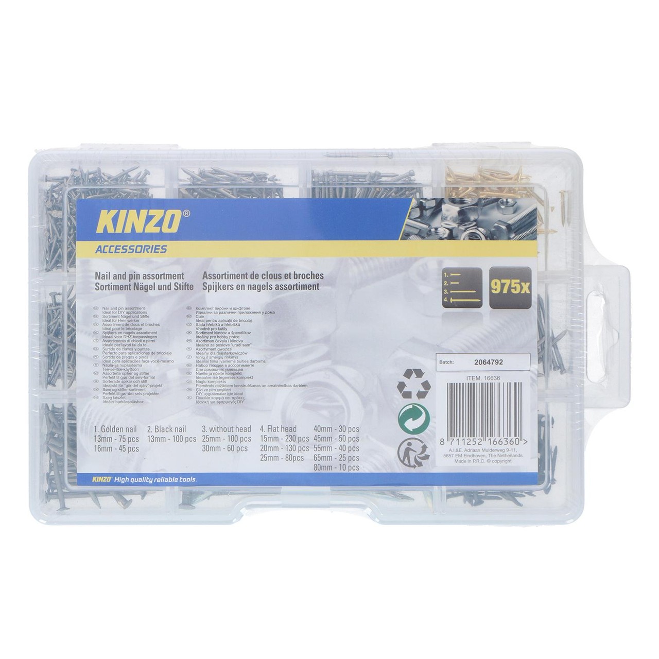 Kinzo Screw/Nail Pack