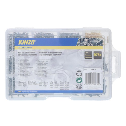 Kinzo Screw/Nail Pack