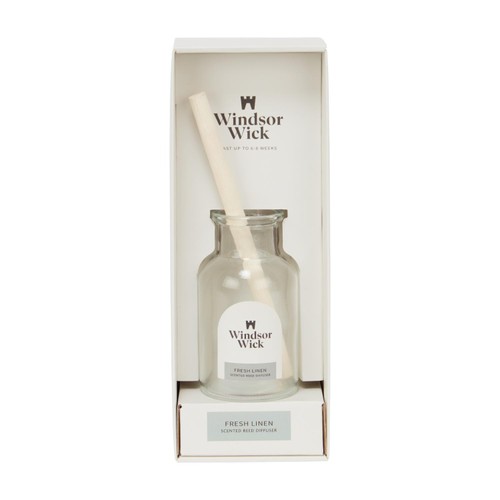 Home Style Windsor Wick Scented Reed Diffuser Fresh Linen
