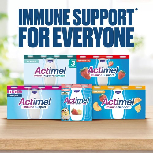 Actimel Raspberry  8 x 100g