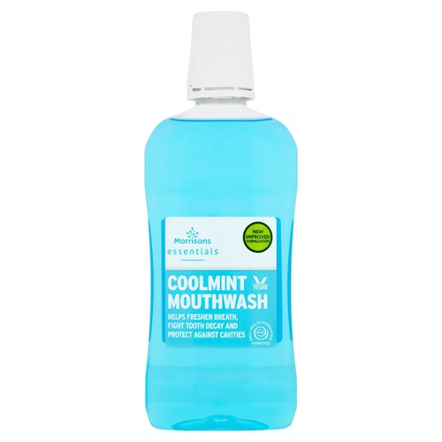 Morrisons Essentials Coolmint Mouthwash