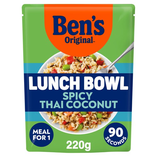 Ben's Original Lunch Bowl Spicy Thai Style Coconut Grains & Rice 