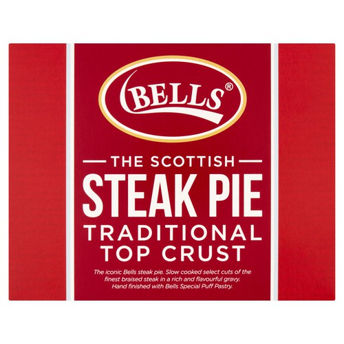 Bells Top Crust Steak Pie 371g