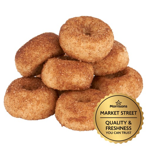 Morrisons 8 Cinnamon Mini Doughnuts