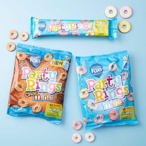 Fox's Biscuits Party Rings Choc Minis 