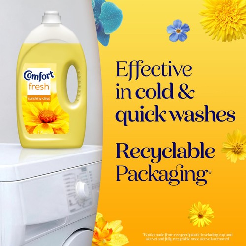 Comfort Fresh Fabric Conditioner Sunshiny Days 80 Washes