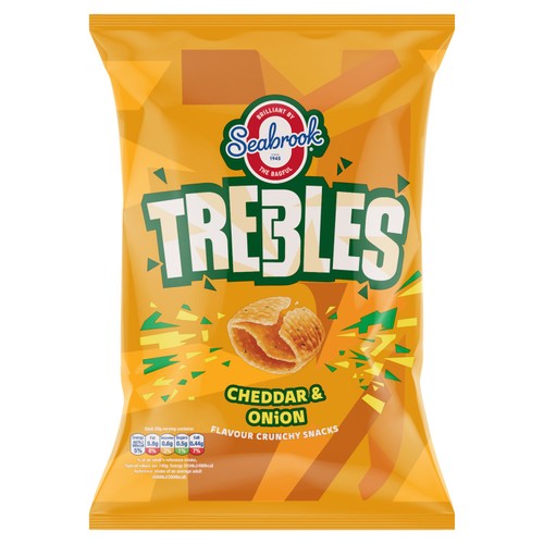 Seabrook trebles cheddar onion