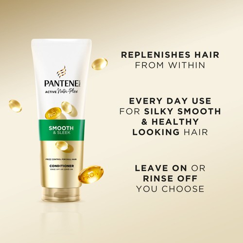 Pantene Smooth & Sleek Conditioner   500ml