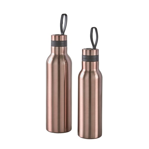 Morrisons 500 ml Rose Gold Stainless Steel Vacuum Bottle