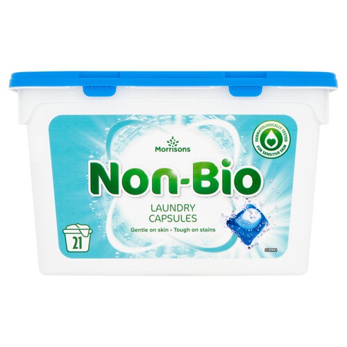 Morrisons Non-Bio Pods Laundry Washing Capsules