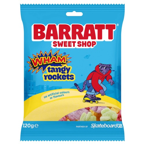 Barratt Wham Tangy Rockets 120g