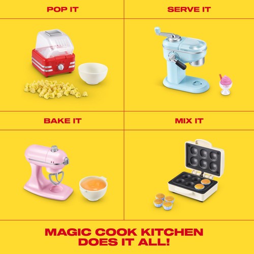 ZURU Mini Brands-Magic Cook Kitchen