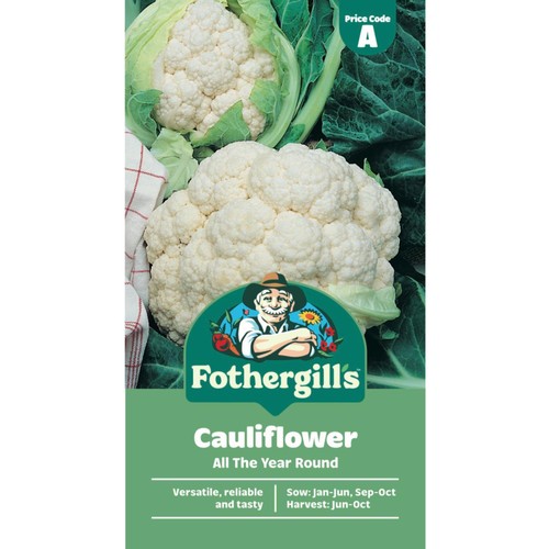 Mr Fothergills Cauliflower All The Year Round Seeds
