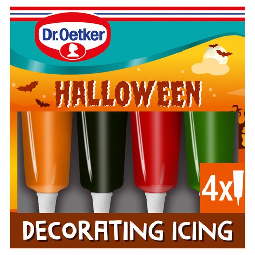 Dr. Oetker The Spooks of Halloween Decorating Icing 4 x 19g (76g)