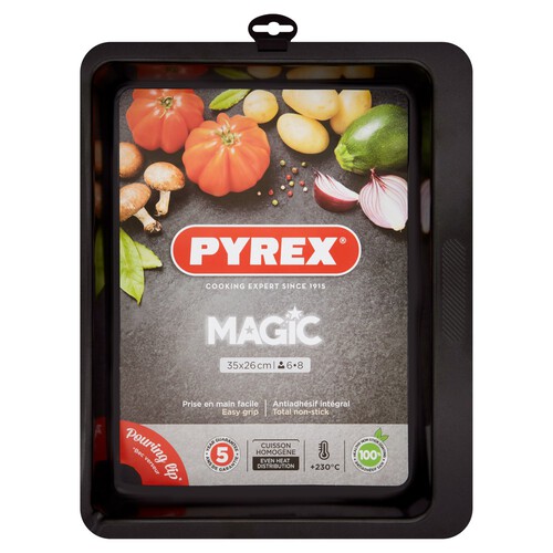 Pyrex Rectangular 35cm Metal Roaster 