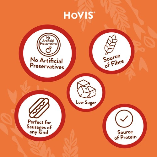 Hovis Premium Hot Dog Rolls 4 Pack