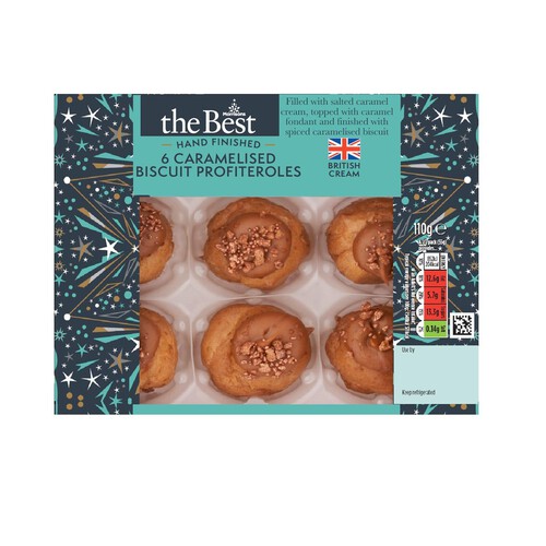 Morrisons the Best Caramelised Biscuit Profiteroles 