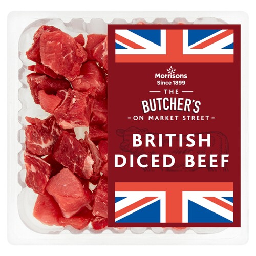 Morrisons British Diced Beef