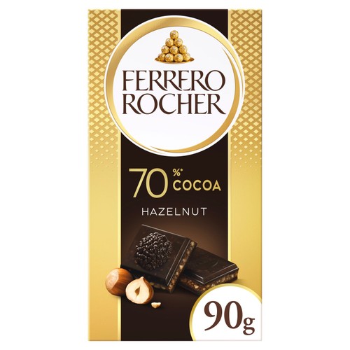 Ferrero Rocher Block 70% Dark Chocolate 