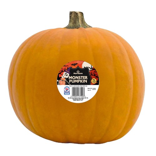 Morrisons Monster Pumpkin 24 - 28cm