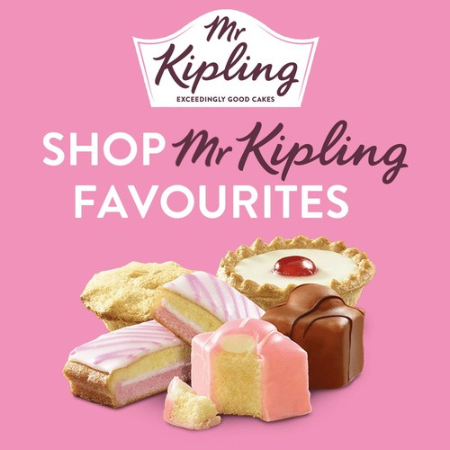 Mr Kipling 4 Birthday Cake Tarts