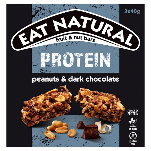 Eat Natural Protein Packed Cereal Bar with Peanuts & Chocolate Multipack 
