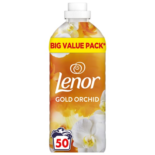 Lenor Gold Orchid Fabric Conditioner Big Value Pack 50 Washes