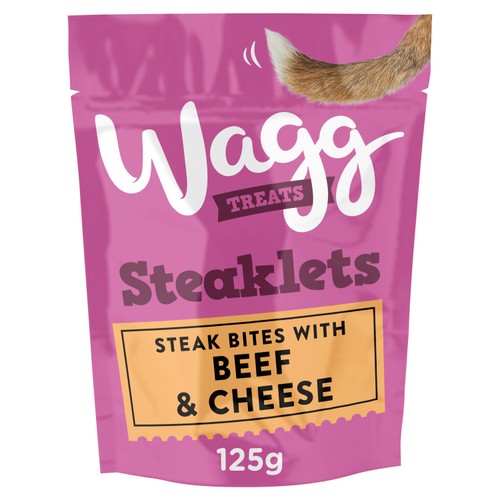 Wagg Beef & Cheese Steaklets 125g