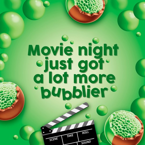 Aero Bubbles Peppermint Mint Chocolate Sharing Pouch